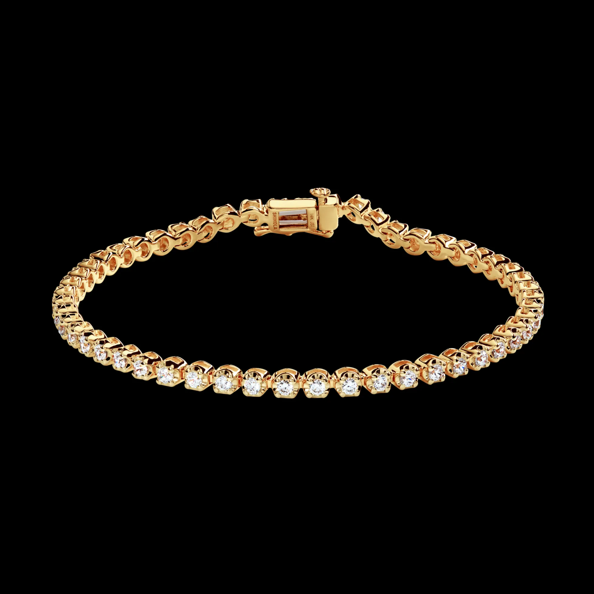 2 Carat 7" Diamond Tennis Bracelet