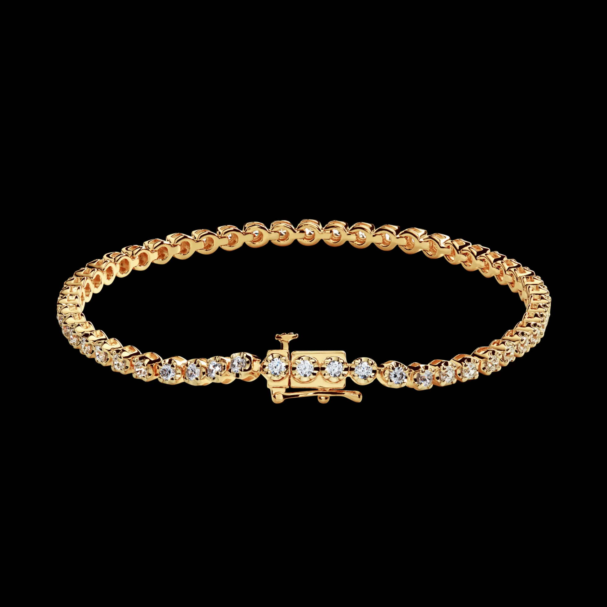 2 Carat 7" Diamond Tennis Bracelet