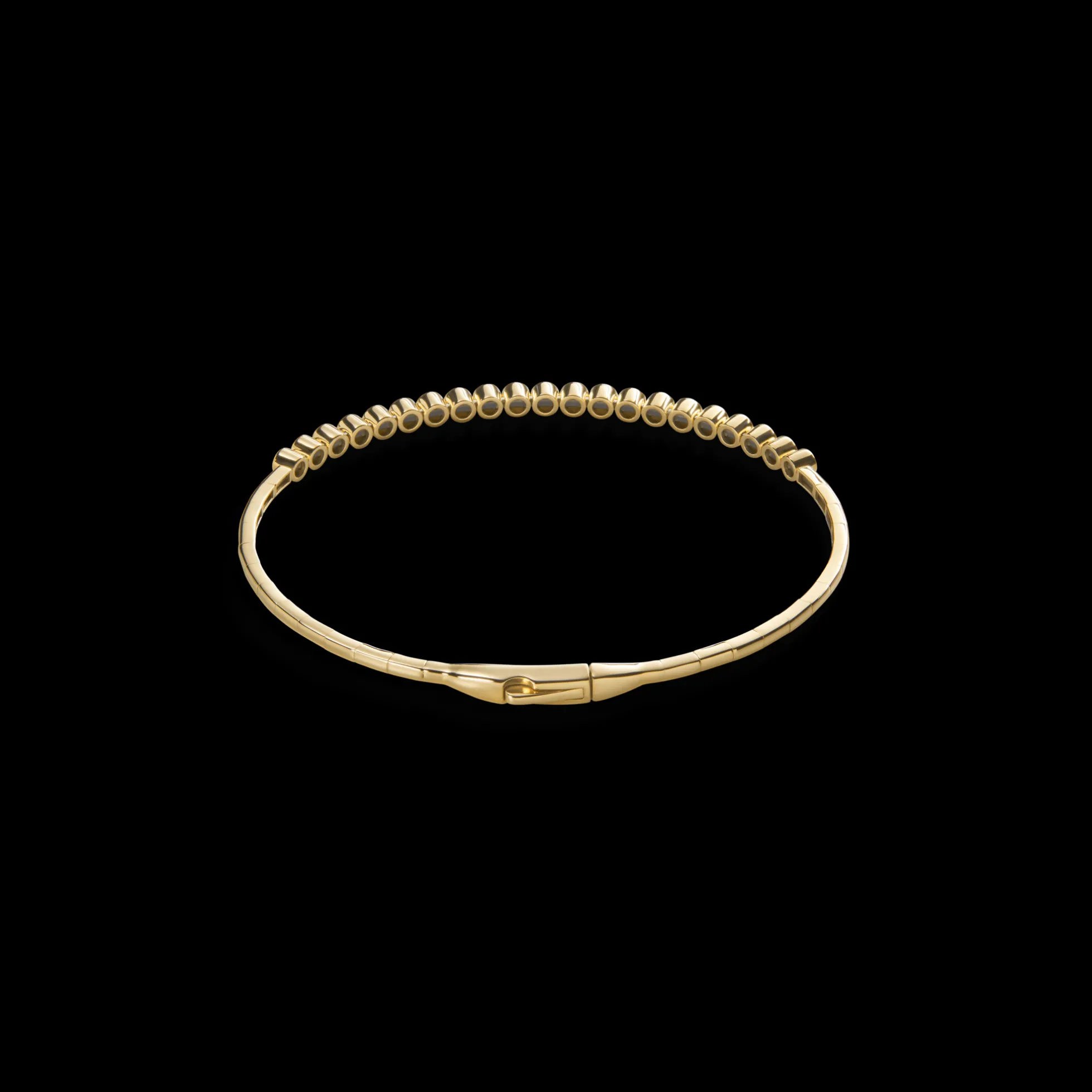 0.75 Carat Desert Diamond Tennis Bangle Bracelet