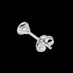 1/4 Carat Round Diamond Bezel Studs