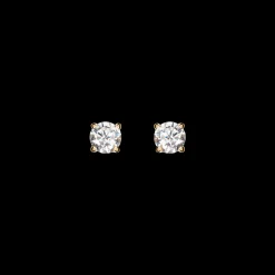 1/2 Carat Round Diamond Studs