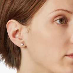 1/2 Carat Round Diamond Studs
