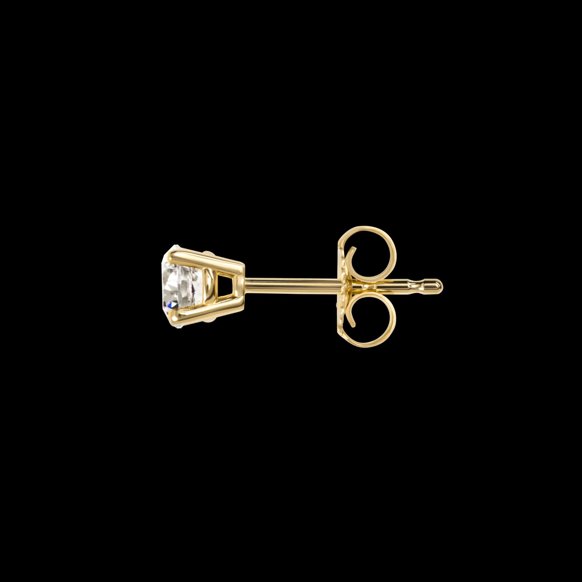1/2 Carat Round Diamond Studs