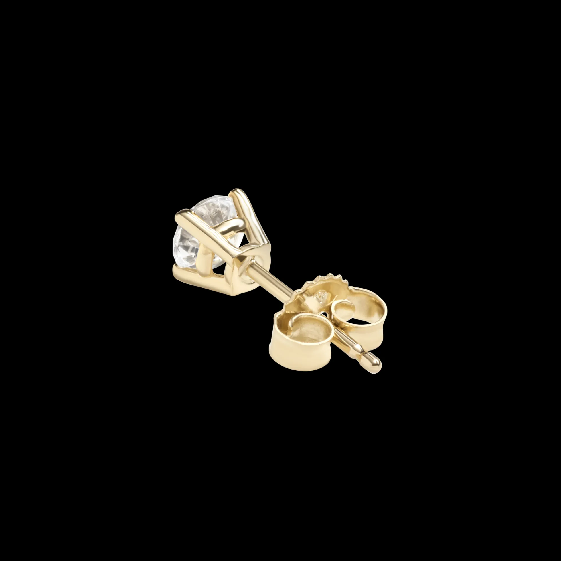 1/2 Carat Round Diamond Studs