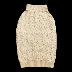 Cable Knit Dog Sweater