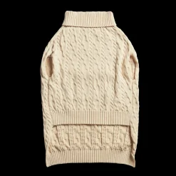 Cable Knit Dog Sweater