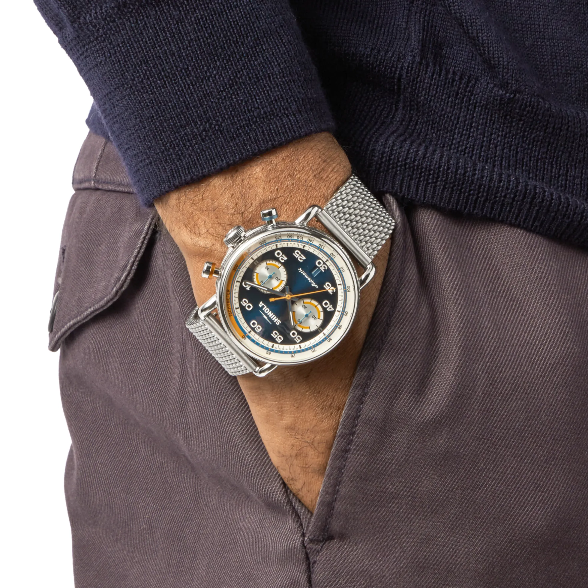 Canfield Speedway Open Road Automatic Chronograph Watch