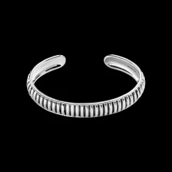 Coin Edge Cuff Bracelet