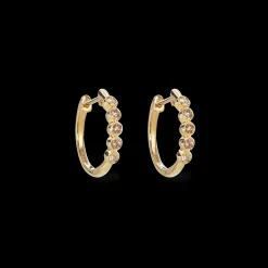 Desert Diamond Huggie Earrings