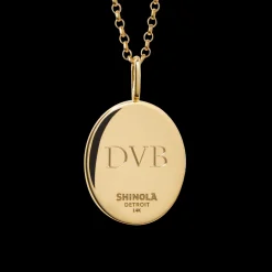 Diamond Pave Lapis Pendant Necklace