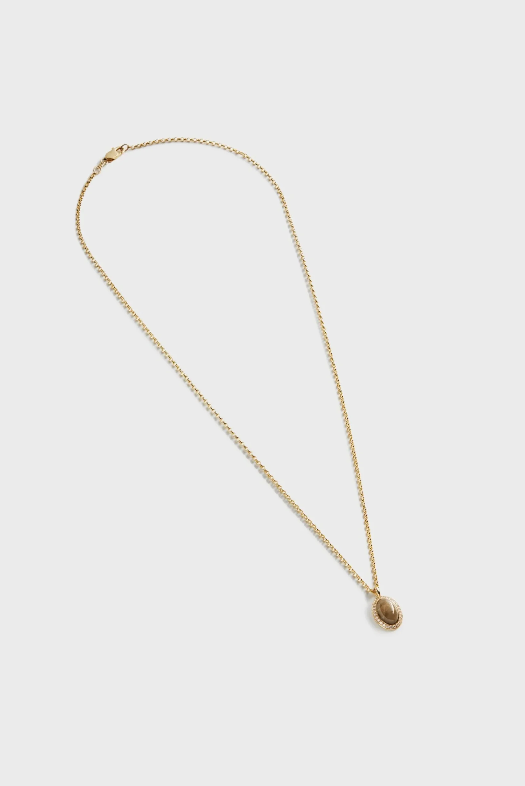 Diamond Petoskey Petite Necklace