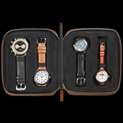 Four Watch Travel Case