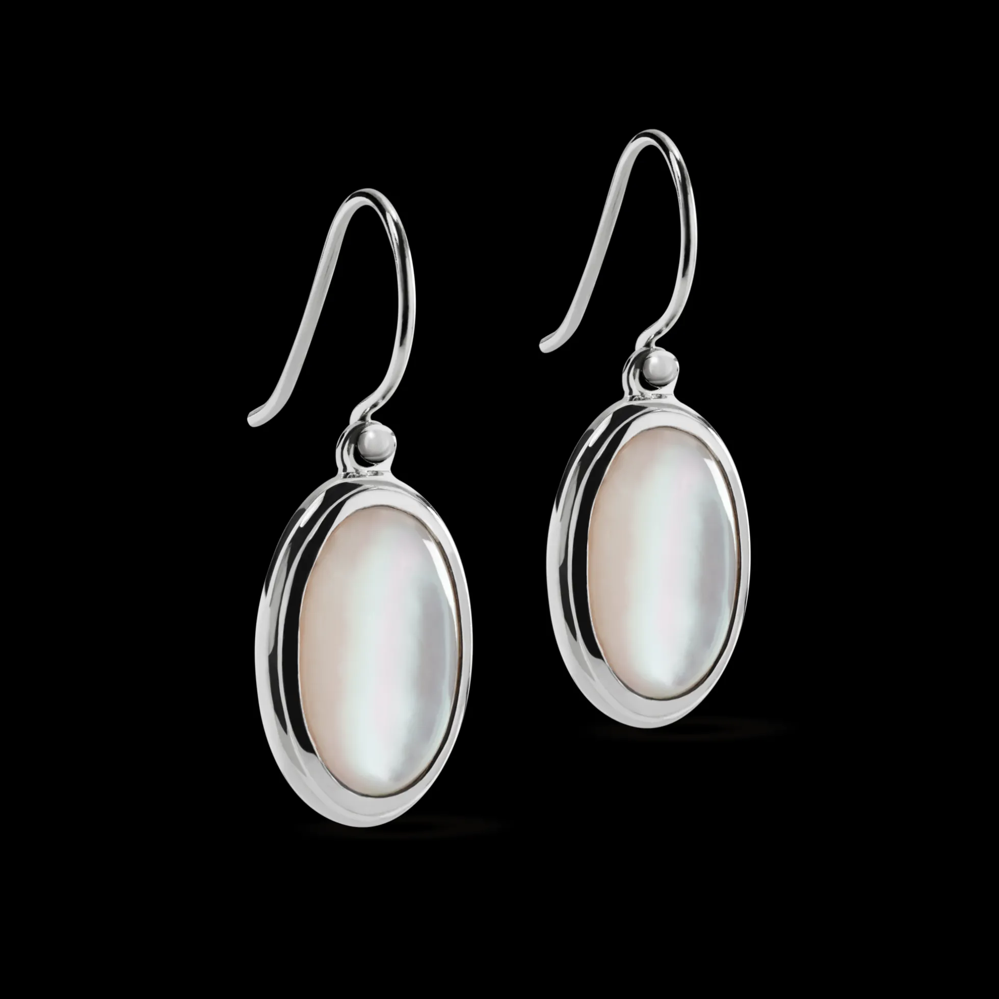 Heirloom Mother Of Pearl Drop Earrings