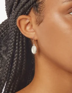 Heirloom Mother Of Pearl Drop Earrings