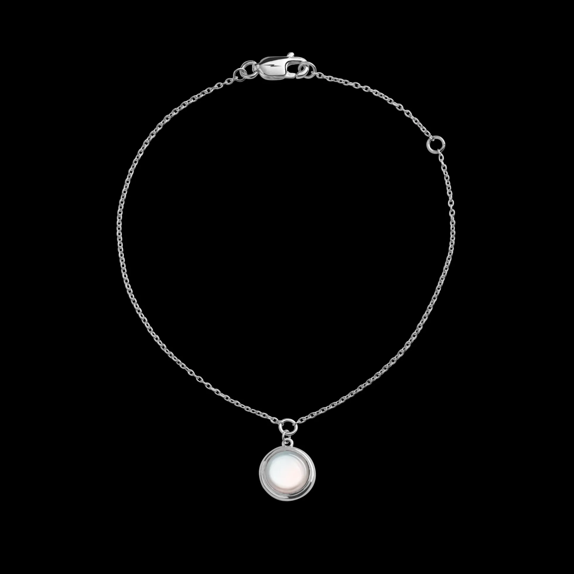 Heirloom Mother Of Pearl Charm Bracelet