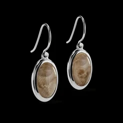 Heirloom Petoskey Drop Earrings