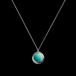 Heirloom Turquoise Pendant Necklace
