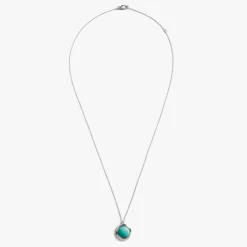 Heirloom Turquoise Pendant Necklace