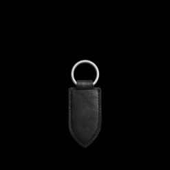Leather Monogram Key Fob