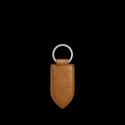 Leather Monogram Key Fob