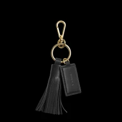 Leather Tassel Keychain
