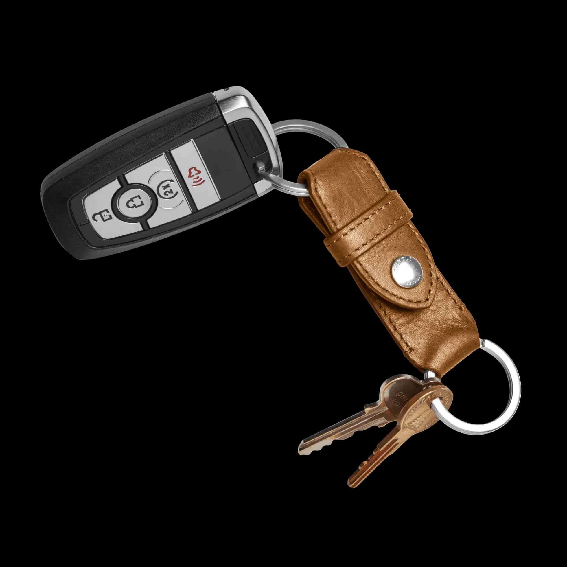 Leather Valet Key Fob
