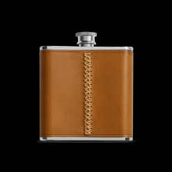 Leather Wrapped Flask