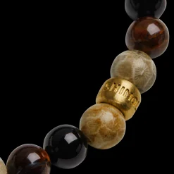 8mm Beaded Bracelet Multi Stone