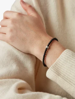 4mm Beaded Onyx Bracelet