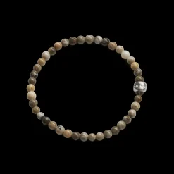 4mm Beaded Petoskey Bracelet