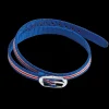 10mm Blue/White/Red Nylon Watch Strap