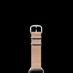 20mm Blush Split Nylon Apple Watch Strap