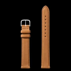 18mm Bourbon Leather Watch Strap