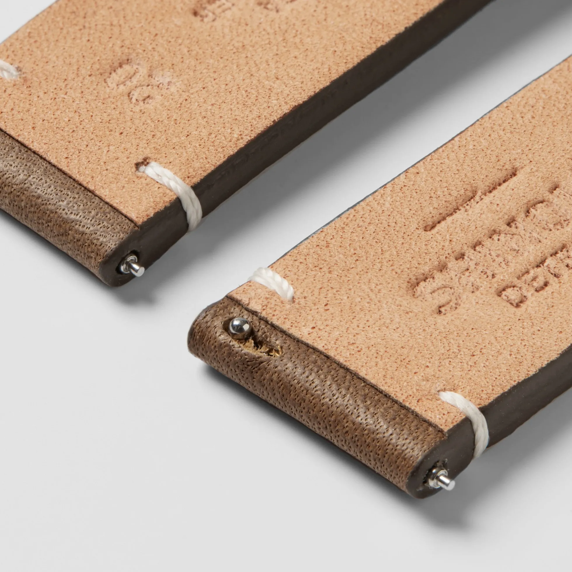 20mm British Tan Leather Watch Strap