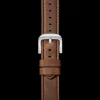 24mm British Tan Leather Watch Strap