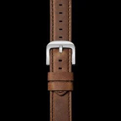 24mm British Tan Leather Watch Strap