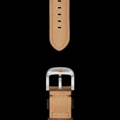 24mm British Tan Leather Watch Strap