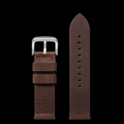 24mm Cattail Leather Watch Strap