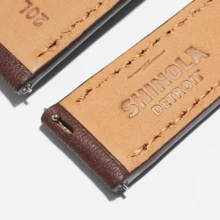 20mm Cattail Leather Watch Strap (XL)
