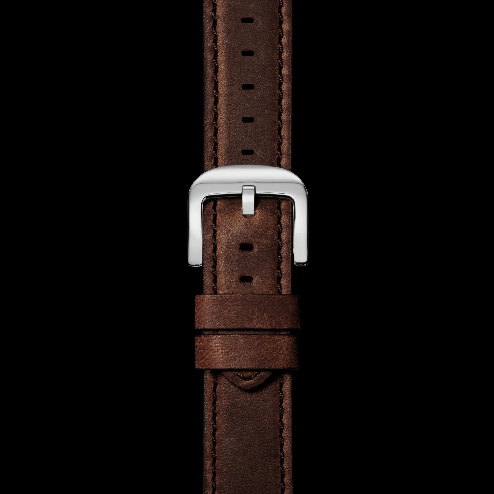 24mm Cattail Leather Watch Strap