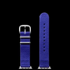 20mm Cobalt Blue Split Nylon Apple Watch Strap