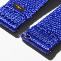 20mm Cobalt Blue Split Nylon Apple Watch Strap