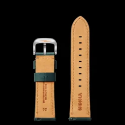 24mm Evergreen Leather Watch Strap