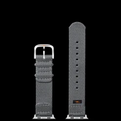 20mm Gray Split Nylon Apple Watch Strap