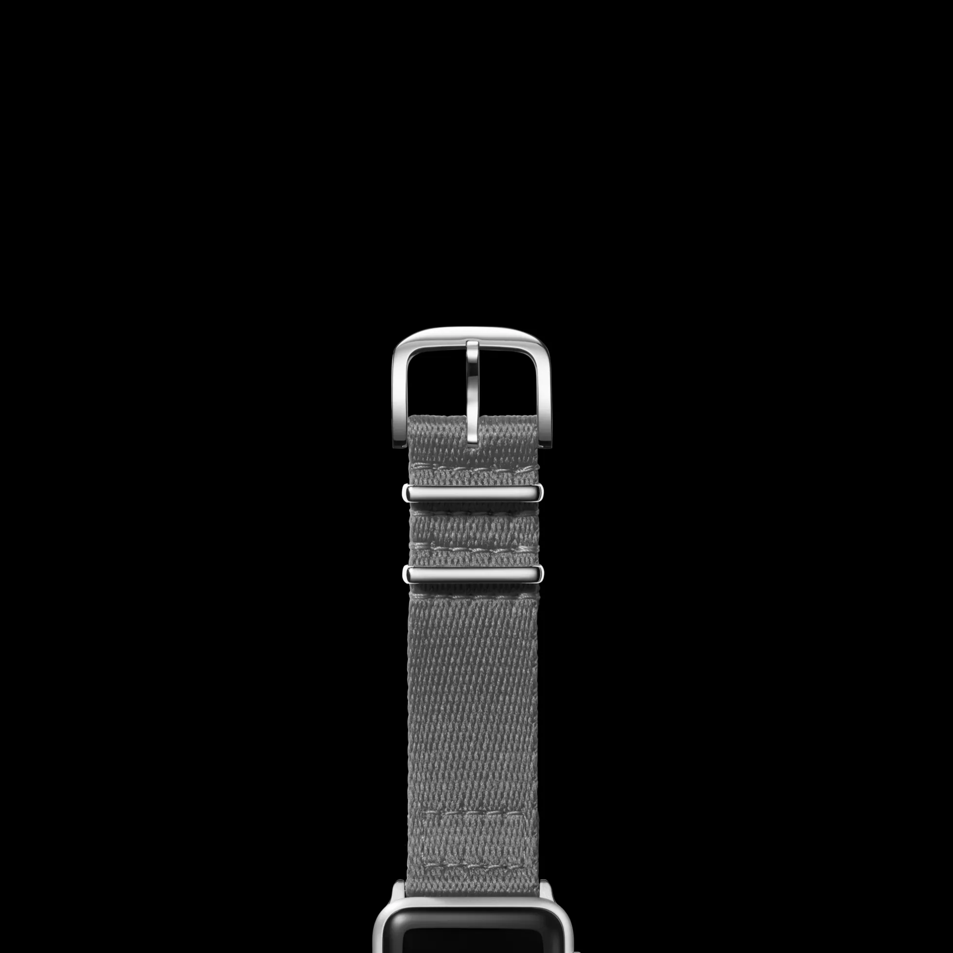 20mm Gray Split Nylon Apple Watch Strap