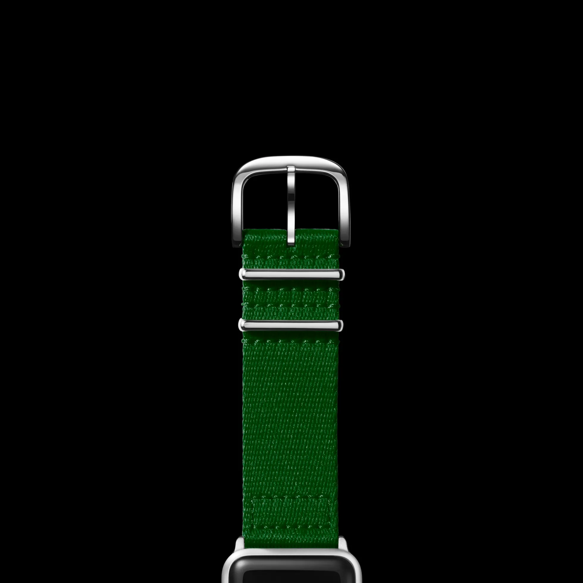 24mm Green Split Nylon Apple Watch Strap