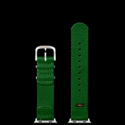 20mm Green Split Nylon Apple Watch Strap
