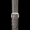20mm Heather Gray Leather Apple Watch Strap