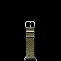 20mm Khaki Split Nylon Apple Watch Strap