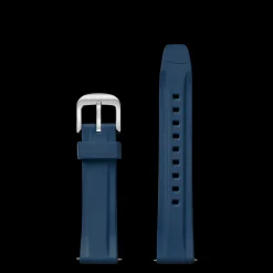 20mm Midnight Blue Rubber Watch Strap